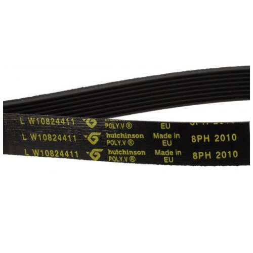Curea de uscător Hutchinson Poly V 8PH 2010, înlocuire pentru Whirlpool, Indesit, Hotpoint, Ariston, Bauknecht și alte mărci