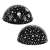 Ocean and star projector dome inserts, one with ocean scene and one with stars