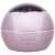 Pink star projector night light with rotating dome, projects stars and moon onto ceiling