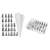 Cake Icing Nozzles and Piping Bag Set