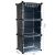 Dimensions of Iso Trade 6-tier modular shoe rack with patterned sides