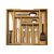 Bamboo Cutlery Organizer 50319295
