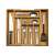 Bamboo Cutlery Organizer 50319295