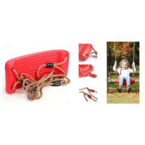 Műanyag hinta - piros