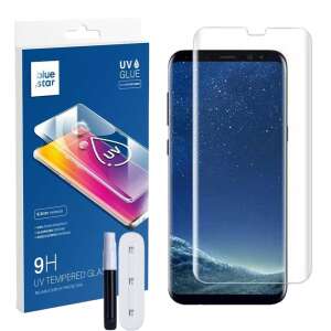 Samsung Galaxy S8 tempered glass screen protector with UV glue, Bluestar brand - Samsung Screen Protector