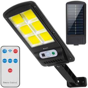 Reflector solar foarte puternic de 120 LED cu senzor de mișcare, IP 65