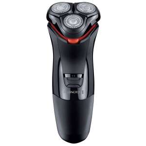 Remington PR1330 Power Series Elektrorasierer, schwarz und rot, Rotationsklingen, für Männer - Haarentfernung & Rasur