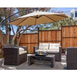 Pepita Havana tilting garden umbrella 3m #beige 50595807