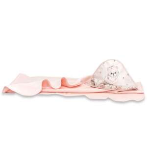 Baby Shop kapucnis fürdőlepedő 100*100 cm - Balerina maci 50354877 Fürdőlepedő, törölköző, kifogó
