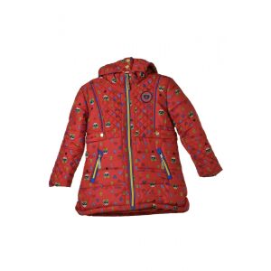 Rosalita red patterned girls winter coat – 104 cm 130489673 - Kids' Jacket