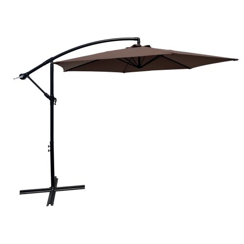 Pepita Havana накланящ се градински чадър 3 м #кафяво