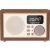 Zegar retro HR5BR FM USB Alarm 58330317