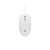 NATEC NMY-1988 wired optical mouse, white, front view