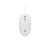 Natec Ruff 2 white optical mouse, top view