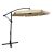 Pepita Capri tilting garden umbrella 3m #beige 139574062