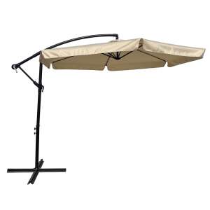 Pepita Capri tilting garden umbrella 3m #beige 50363550
