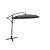 Pepita Capri kippbarer Gartenschirm 3m #grau 50363570