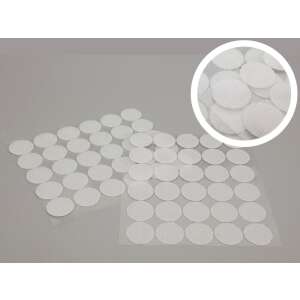 Tépőzár korongok fehér 30db/cs 50364596 - Tépőzár