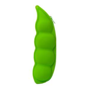 Nebulo zöld borsó szilikon tolltartó - Nebulo