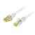 Kabel sieciowy Lanberg PCF6A-10CU-0200-S Cat6a S/FTP, 2 metry, biały