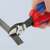 Knipex 73 72 180 rezanie kovu bočnými štiepacími kliešťami s vysokou pákou