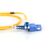Digitus | Patch Cord | DK-2932-02 | Cable diameter 3 mm; Cable type: I-VH 2E9/125µ; Fiber diameter: 09/125µ; Connector 1/2: LC/SM | Yellow 56009102