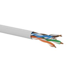 Alantec Kabel U/UTP typu linka kat.5e PVC 4x2x26/7AWG 305m szara 57920685 - Kabel UTP