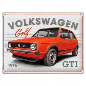 Volkswagen Golf GTI 1976 fémtábla - Fémtábla