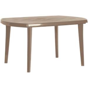 Keter Elise Cappuccino Plastic Garden Table - Garden Table