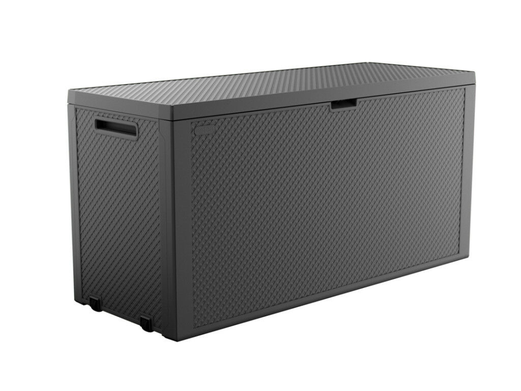 Keter Emily Kerti tároló láda 270L - grafit (7290112634597)