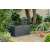 Кутия за съхранение Keter Emily 270L в графитен цвят, решение за съхранение на открито за градински инструменти, възглавници и играчки