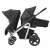 Maxi-Cosi Lila stroller double stroller with bassinet, black color