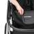 Maxi-Cosi Lila stroller seat with breathable fabric, black color