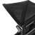 Maxi-Cosi Lila stroller sunshade detail, black color