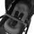 Maxi-Cosi Lila stroller seat with memory foam insert, black color