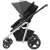 Maxi-Cosi Lila stroller side view, black color