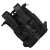 RIVACASE 5321 Dijon Black Laptop Backpack Back Angled View