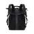 RIVACASE 5321 Dijon Black Laptop Backpack Back View