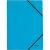 LEITZ Mapa s gumicom, karton, A4, LEITZ "Recycle", plava
 50404697