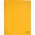 LEITZ A4 yellow file folder, made from 100% recycled cardboard, with a metal mechanism