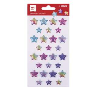 APLI Aufkleber, konvex, APLI Kids "Sticker", leuchtende Sterne 50405134 Sticker, Magneten