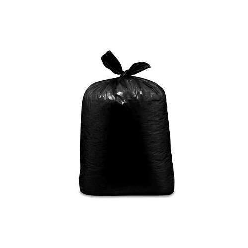 Garnituri pentru coșuri de gunoi, 120 l, 25 buc, negru