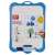 APLI Kids Double-Sided Whiteboard with Markers and Eraser, 18 x 28 cm