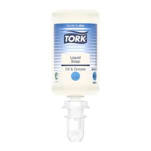 TORK Folyékony szappan, 1 l, S4 rendszer, TORK "Olaj és zsíroldó", átlátszó 50405259 