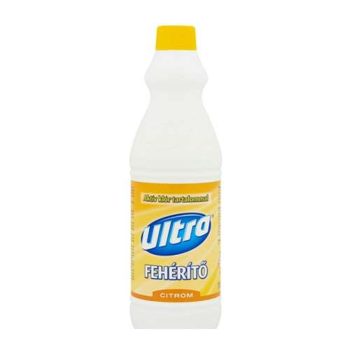 Ultra Feherito Citrom 1L, citrom illatú textilfehérítő - Mosószer