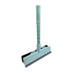 Ablaklehúzó műanyag gumibetétes szivaccsal 22 cm széles_kcs2277z zöld