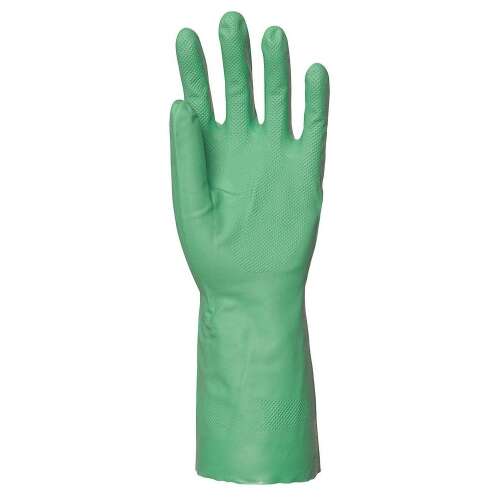 Gumené rukavice m domácnosť lady zelená