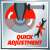 Einhell TE-AG 115 angle grinder quick adjustment feature