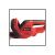 Close-up of Einhell GH-EH 4245 hedge trimmer handle
