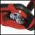 Einhell GH-EH 4245 electric hedge trimmer, close-up of the gear system